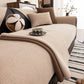 Chenille Textured Herringbone Sofa Cover, Non-Slip Couch Protector for Pets & Kids