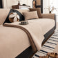 Chenille Textured Herringbone Sofa Cover, Non-Slip Couch Protector for Pets & Kids