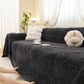 Luxury 3D Butterfly Jacquard Sofa Throw Blanket, Ultra-Soft Plush Fleece Couch Cover