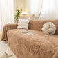 Luxury 3D Butterfly Jacquard Sofa Throw Blanket, Ultra-Soft Plush Fleece Couch Cover