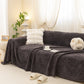 Luxury 3D Butterfly Jacquard Sofa Throw Blanket, Ultra-Soft Plush Fleece Couch Cover