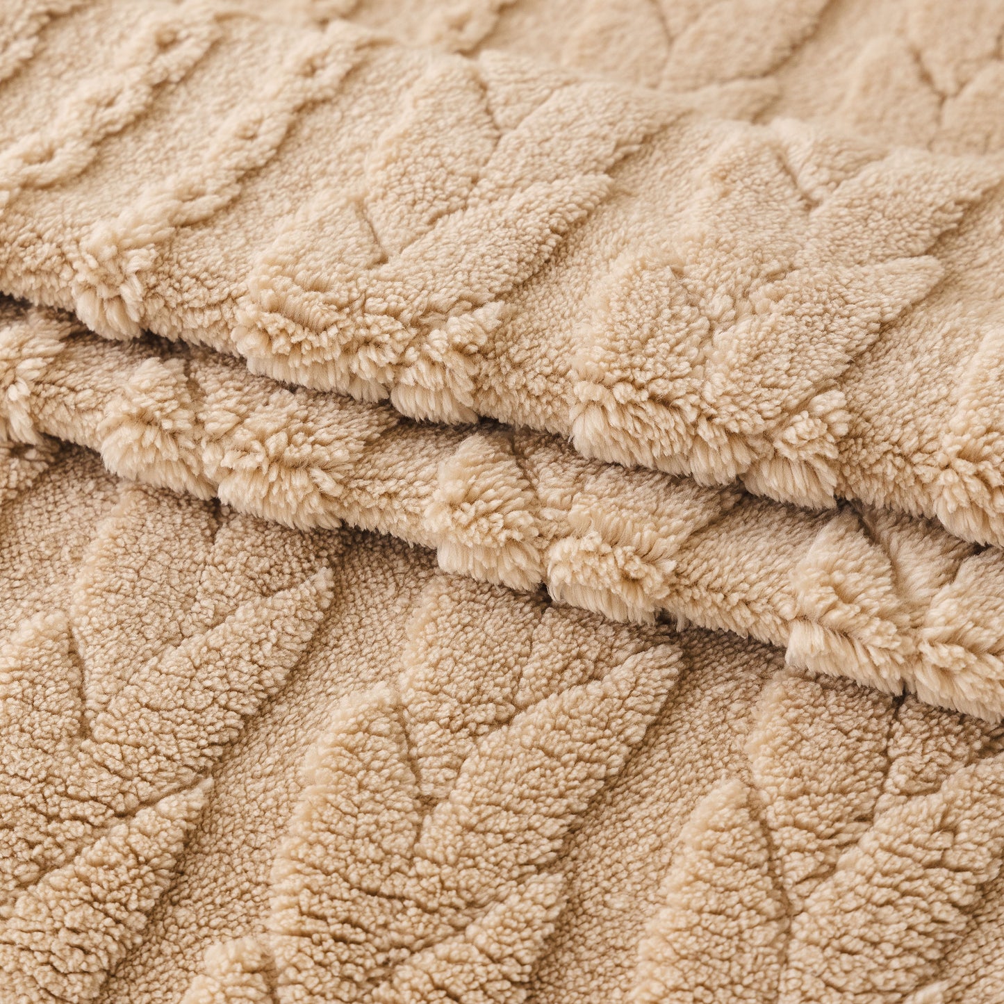 Thick Cozy 3D Cable Sofa Throw Cover, Plush Jacquard Warm Fleece Throw Blanket