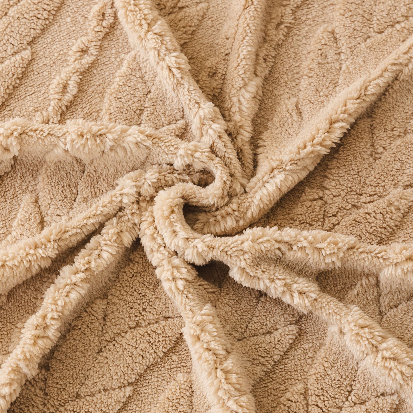 Thick Cozy 3D Cable Sofa Throw Cover, Plush Jacquard Warm Fleece Throw Blanket