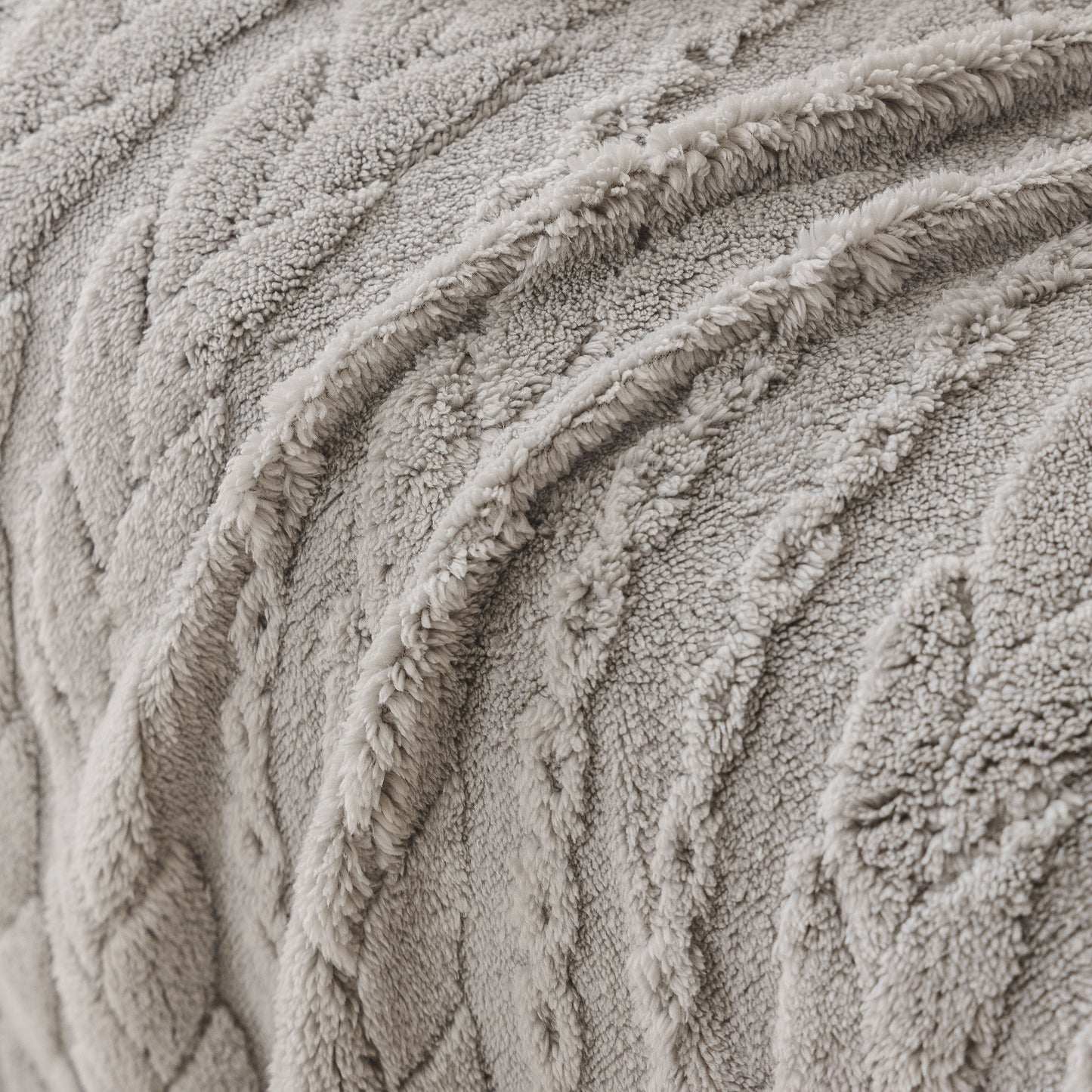 Thick Cozy 3D Cable Sofa Throw Cover, Plush Jacquard Warm Fleece Throw Blanket