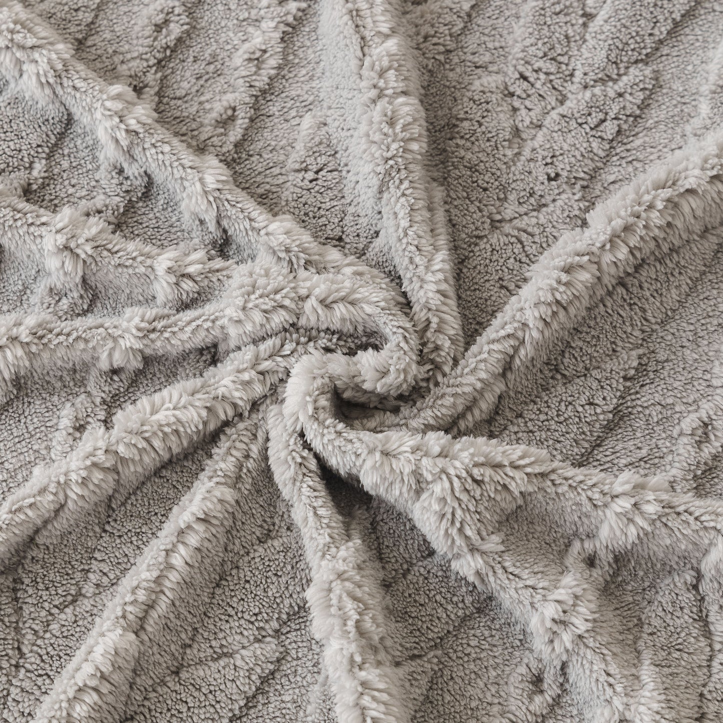 Thick Cozy 3D Cable Sofa Throw Cover, Plush Jacquard Warm Fleece Throw Blanket