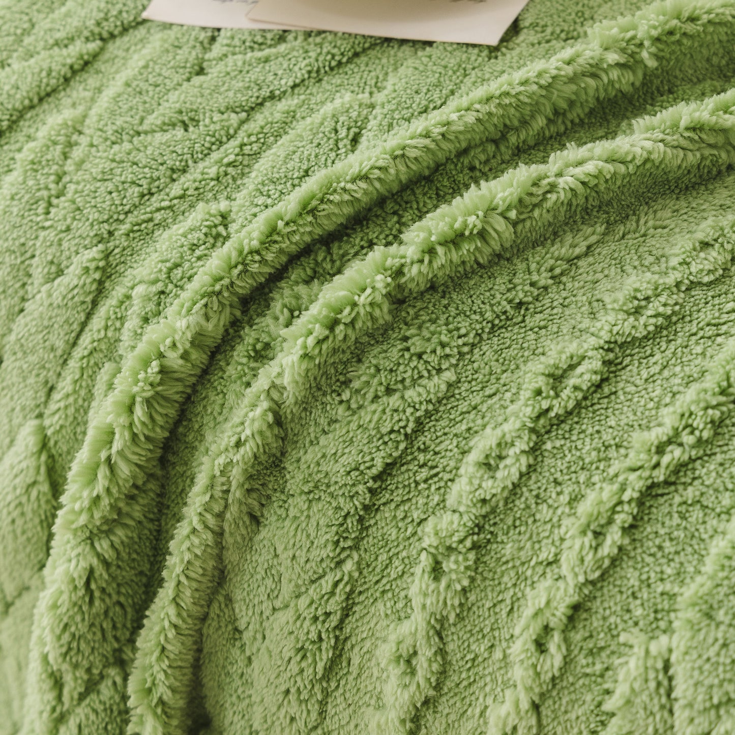 Thick Cozy 3D Cable Sofa Throw Cover, Plush Jacquard Warm Fleece Throw Blanket