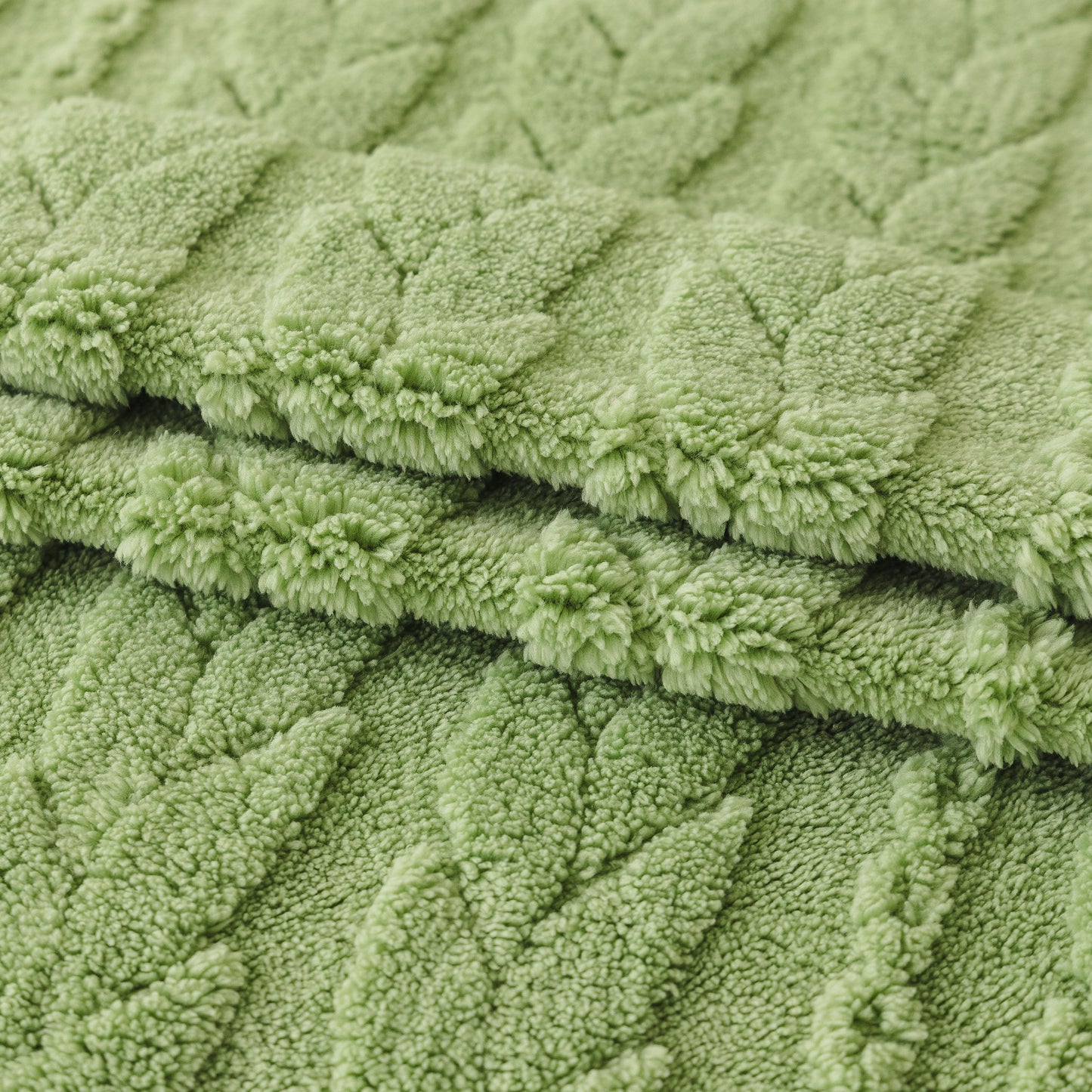 Thick Cozy 3D Cable Sofa Throw Cover, Plush Jacquard Warm Fleece Throw Blanket