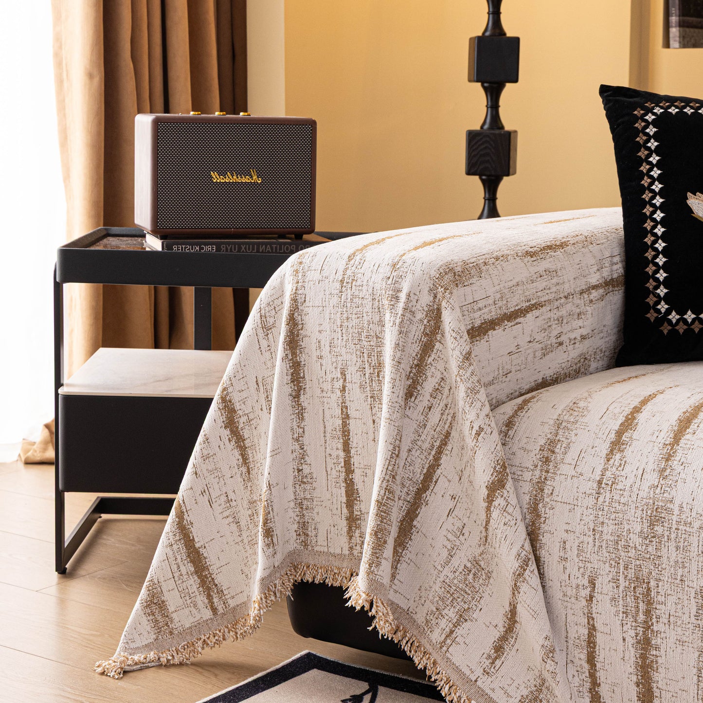 Chenille Oversized Throws for Couches, Washable and Durable Sofa Slipcover for Pets