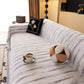 Chenille Oversized Throws for Couches, Washable and Durable Sofa Slipcover for Pets
