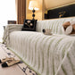 Chenille Oversized Throws for Couches, Washable and Durable Sofa Slipcover for Pets