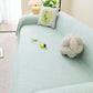 Cooling Embossed Botanical Couch Cover, Soft Ice Silk Furniture Protector for Sofa