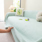 Cooling Embossed Botanical Couch Cover, Soft Ice Silk Furniture Protector for Sofa