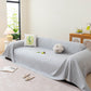Cooling Embossed Botanical Couch Cover, Soft Ice Silk Furniture Protector for Sofa