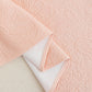 Cooling Embossed Botanical Couch Cover, Soft Ice Silk Furniture Protector for Sofa