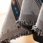 Southwestern Boho Woven Tribal Sofa Cover Blanket, Rustic Farmhouse Couch Throw Cover