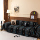 Southwestern Boho Woven Tribal Sofa Cover Blanket, Rustic Farmhouse Couch Throw Cover
