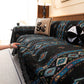 Southwestern Boho Woven Tribal Sofa Cover Blanket, Rustic Farmhouse Couch Throw Cover