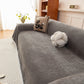 Textured Striped Cozy Couch Cover Throw Blanket with Pom Pom Trim for Sectional Sofa