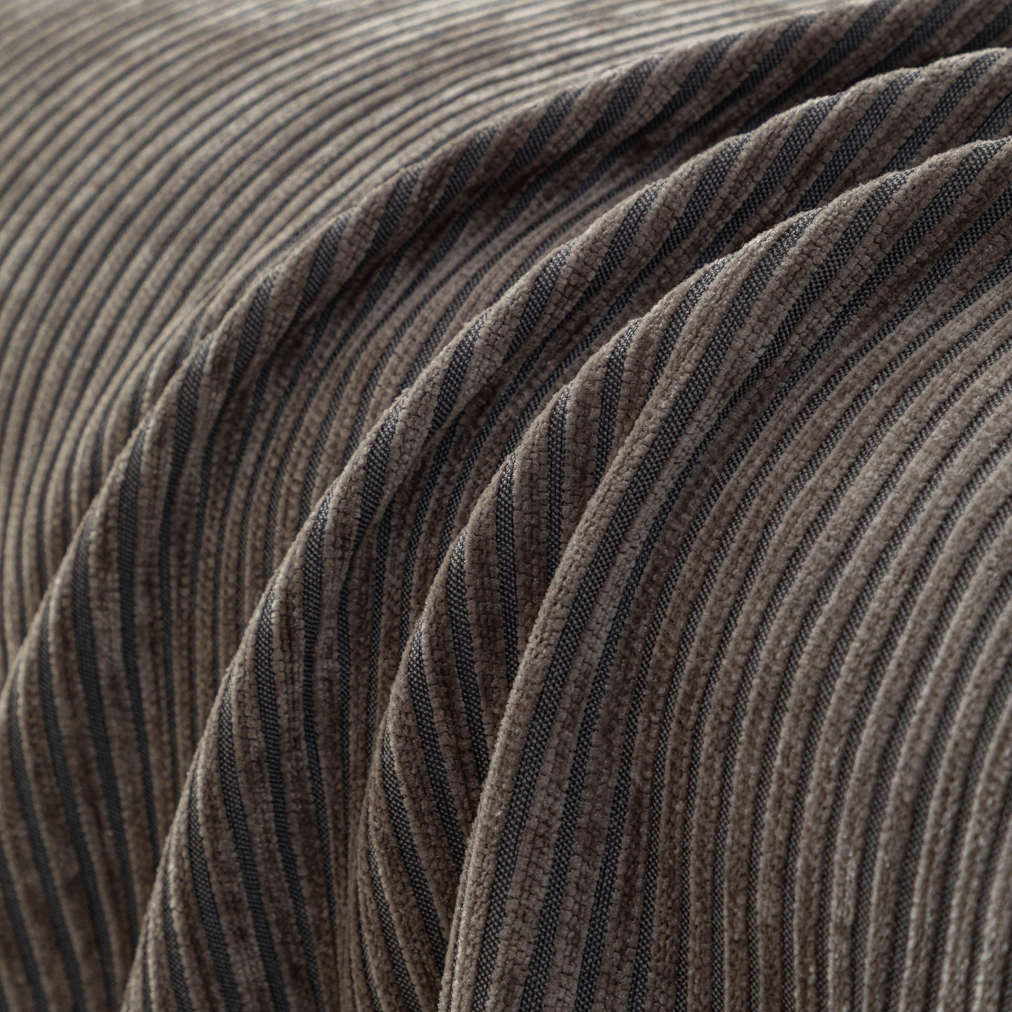 Textured Striped Cozy Couch Cover Throw Blanket with Pom Pom Trim for Sectional Sofa