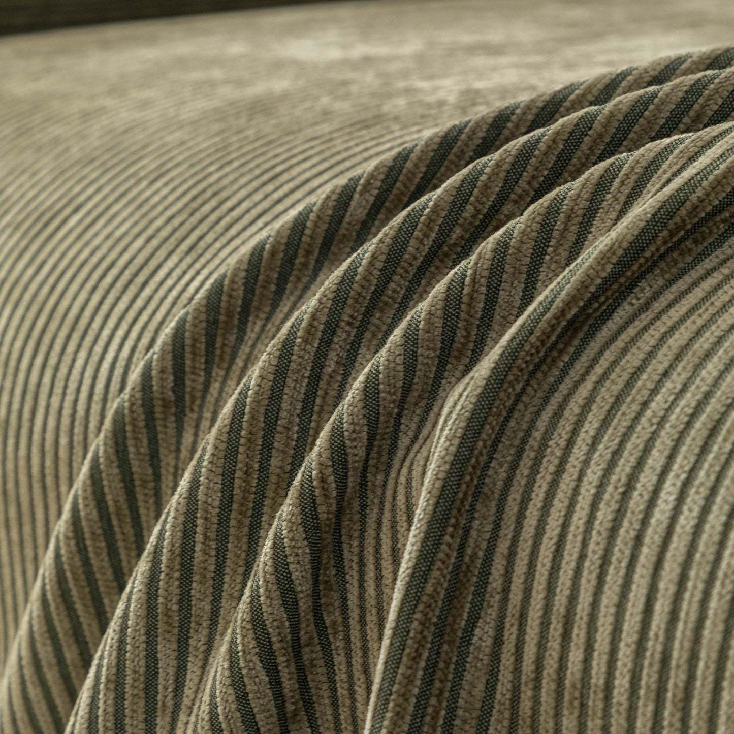 Textured Striped Cozy Couch Cover Throw Blanket with Pom Pom Trim for Sectional Sofa