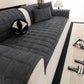 Quilted Corduroy Couch Topper, Non-Slip Soft Padded Sofa Protector for Pets & Kids