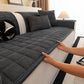 Quilted Corduroy Couch Topper, Non-Slip Soft Padded Sofa Protector for Pets & Kids