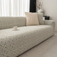 3D Jacquard Geometric Sofa Cover, High Stretch Soft Polar Fleece Slipcover for Couch