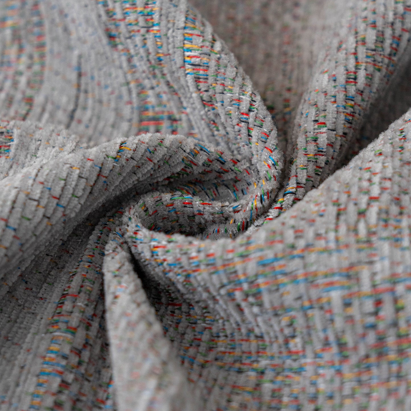 Chenille Sofa Cover Throw Blanket, Woven Textured Minimalist Wabi-Sabi Couch Cover