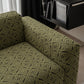 3D Jacquard Geometric Sofa Cover, High Stretch Soft Polar Fleece Slipcover for Couch