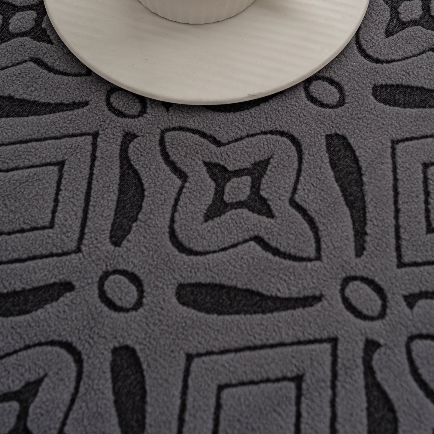 3D Jacquard Geometric Sofa Cover, High Stretch Soft Polar Fleece Slipcover for Couch