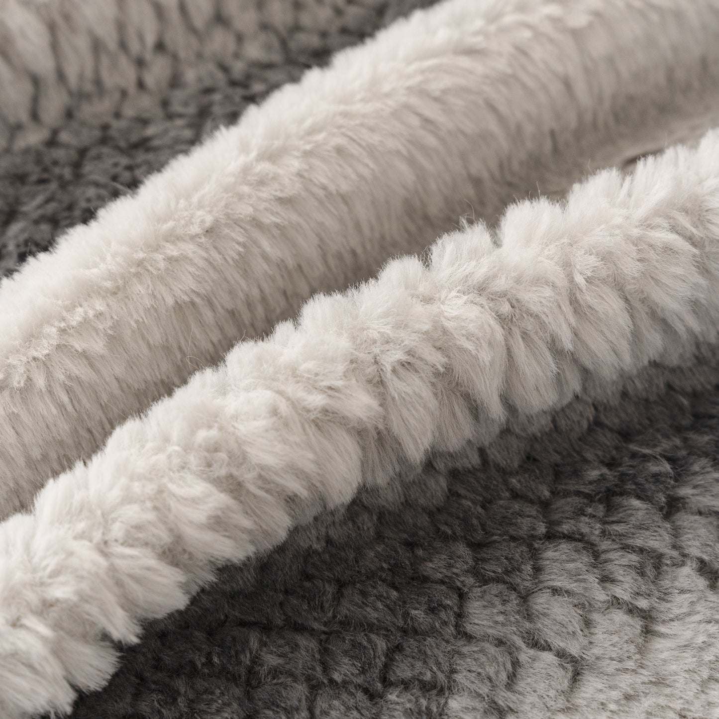 Faux Fur Sofa Cover Washable Furniture Protector for Sectional Warm & Fuzzy Slipcover