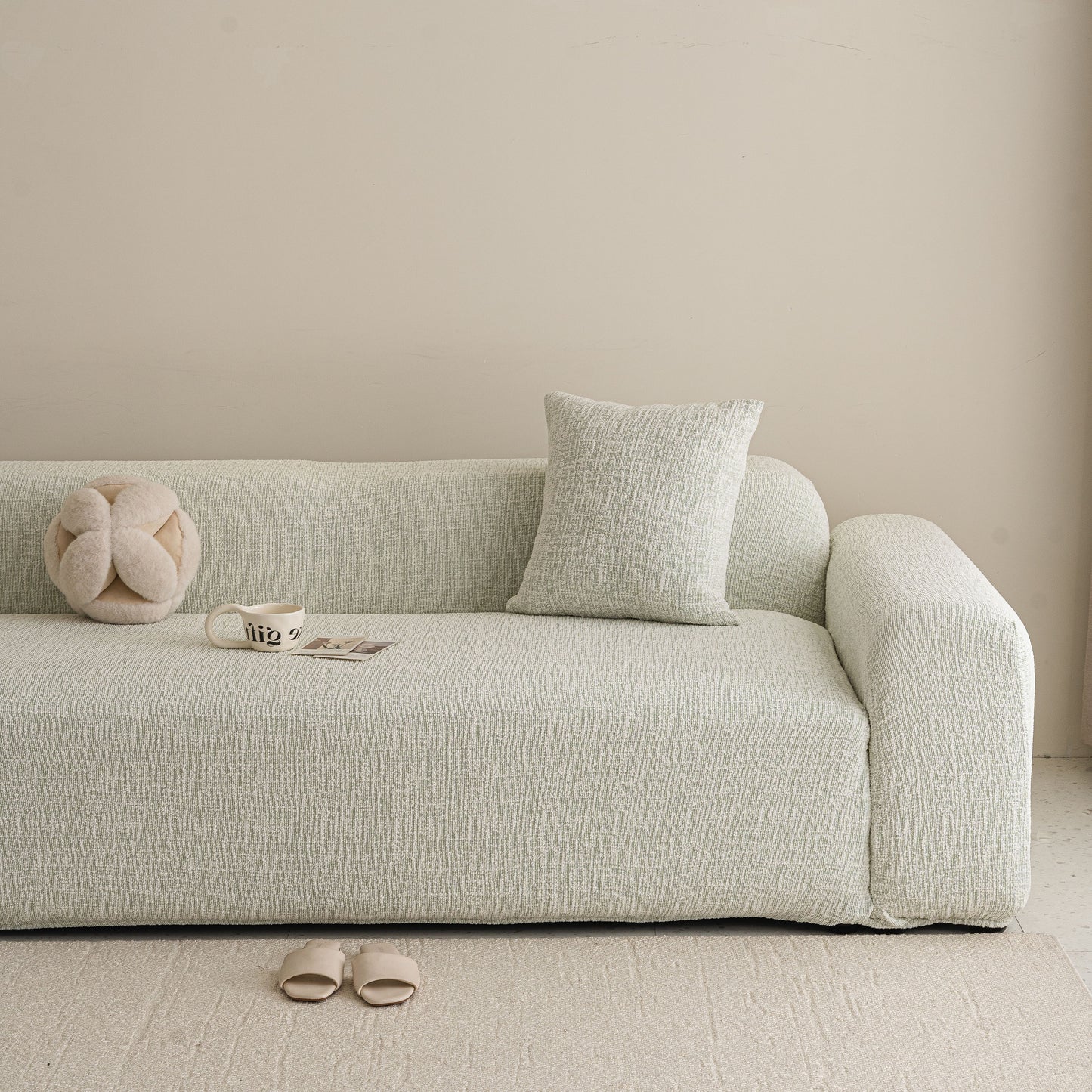 High Stretch Washable Slipcover, Non-Slip Washable Furniture Protector for Kids Pets