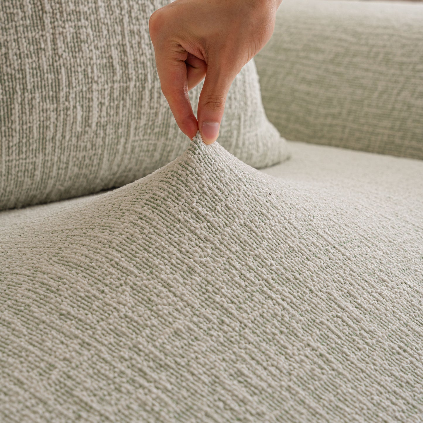 High Stretch Washable Slipcover, Non-Slip Washable Furniture Protector for Kids Pets