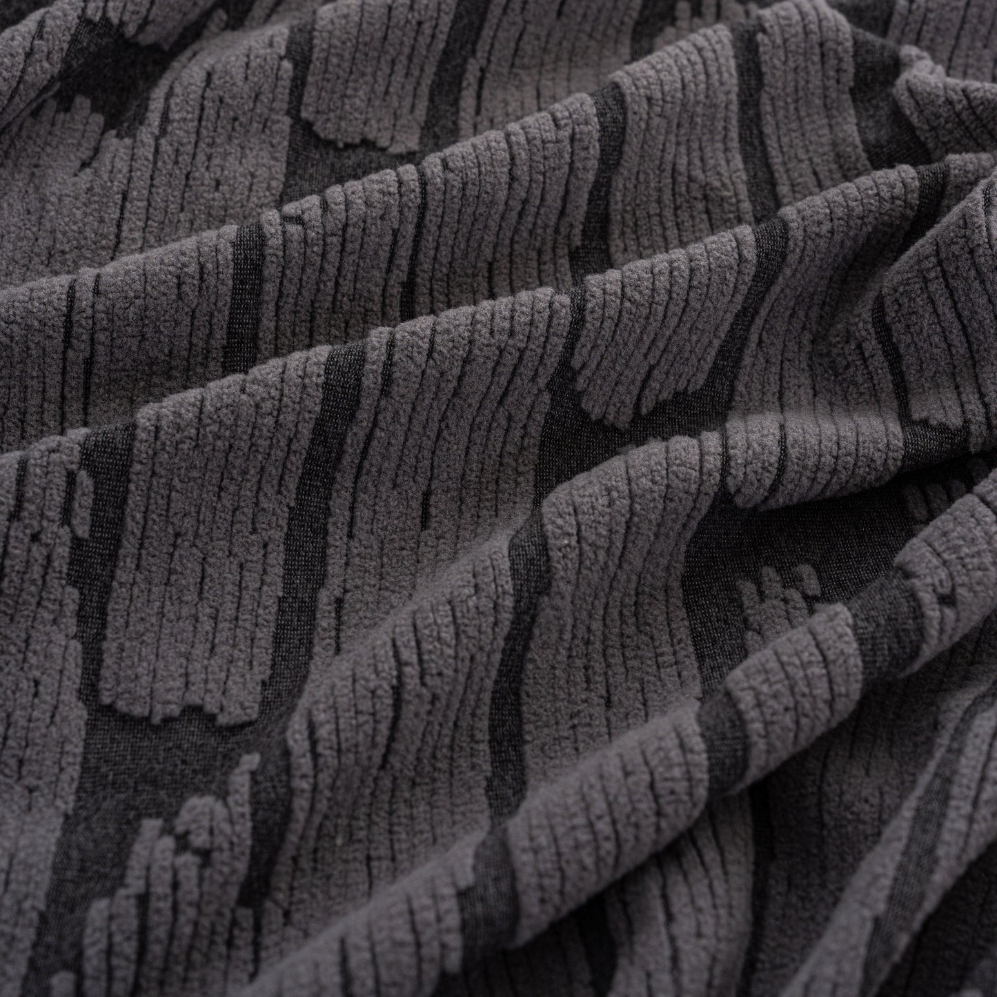 Plush Fleece Stretch Sofa Cover, Super Soft Textured Geometric Couch Slipcover