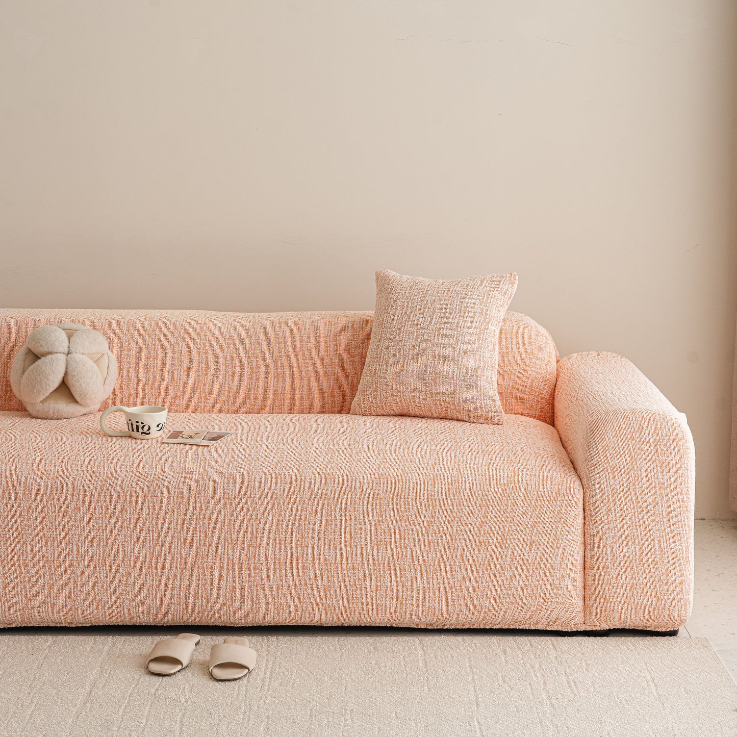 High Stretch Washable Slipcover, Non-Slip Washable Furniture Protector for Kids Pets