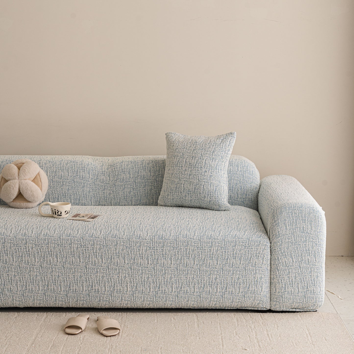 High Stretch Washable Slipcover, Non-Slip Washable Furniture Protector for Kids Pets