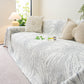 Cooling Botanical Jacquard Couch Cover Decorative Furniture Cover for Loveseat & Sofas