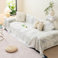 Cooling Botanical Jacquard Couch Cover Decorative Furniture Cover for Loveseat & Sofas
