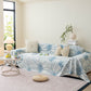 Cooling Botanical Jacquard Couch Cover Decorative Furniture Cover for Loveseat & Sofas