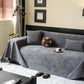 Chenille Sofa Cover Throw, Non-Slip, Water-Resistant, Pet-Friendly Couch Protector