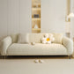 Ribbed Washable Sofa Cover, High Stretch Striped Couch Slipcover with Tie Straps