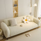 Ribbed Washable Sofa Cover, High Stretch Striped Couch Slipcover with Tie Straps