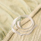 Ribbed Washable Sofa Cover, High Stretch Striped Couch Slipcover with Tie Straps