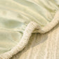 Ribbed Washable Sofa Cover, High Stretch Striped Couch Slipcover with Tie Straps