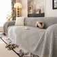 Plush Fleece Washable Sofa Throw Blanket, Soft & Cozy Furniture Protector for Couch