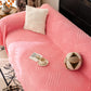 Plush Fleece Washable Sofa Throw Blanket, Soft & Cozy Furniture Protector for Couch
