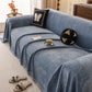 Solid Color Chenille Sofa Throw Cover, Soft Textured Sofa Cover for Sectional L Shape