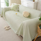 3D Bubble Textured Furniture Protector Throw Cover, Cooling Soft Woven Couch Cover
