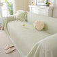 3D Bubble Textured Furniture Protector Throw Cover, Cooling Soft Woven Couch Cover