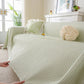 3D Bubble Textured Furniture Protector Throw Cover, Cooling Soft Woven Couch Cover
